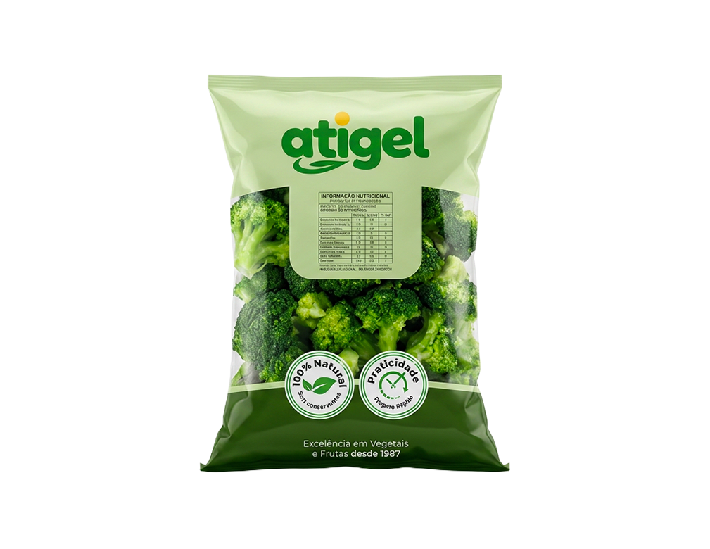 BRÓCOLIS CONGELADO ATIGEL 2 KG (CX 5 PCT)